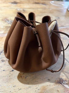 Large Leather tinder pouch