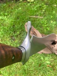 Large recurve Bowie with false edge