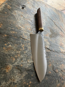 Small Santoku style kitchen knife
