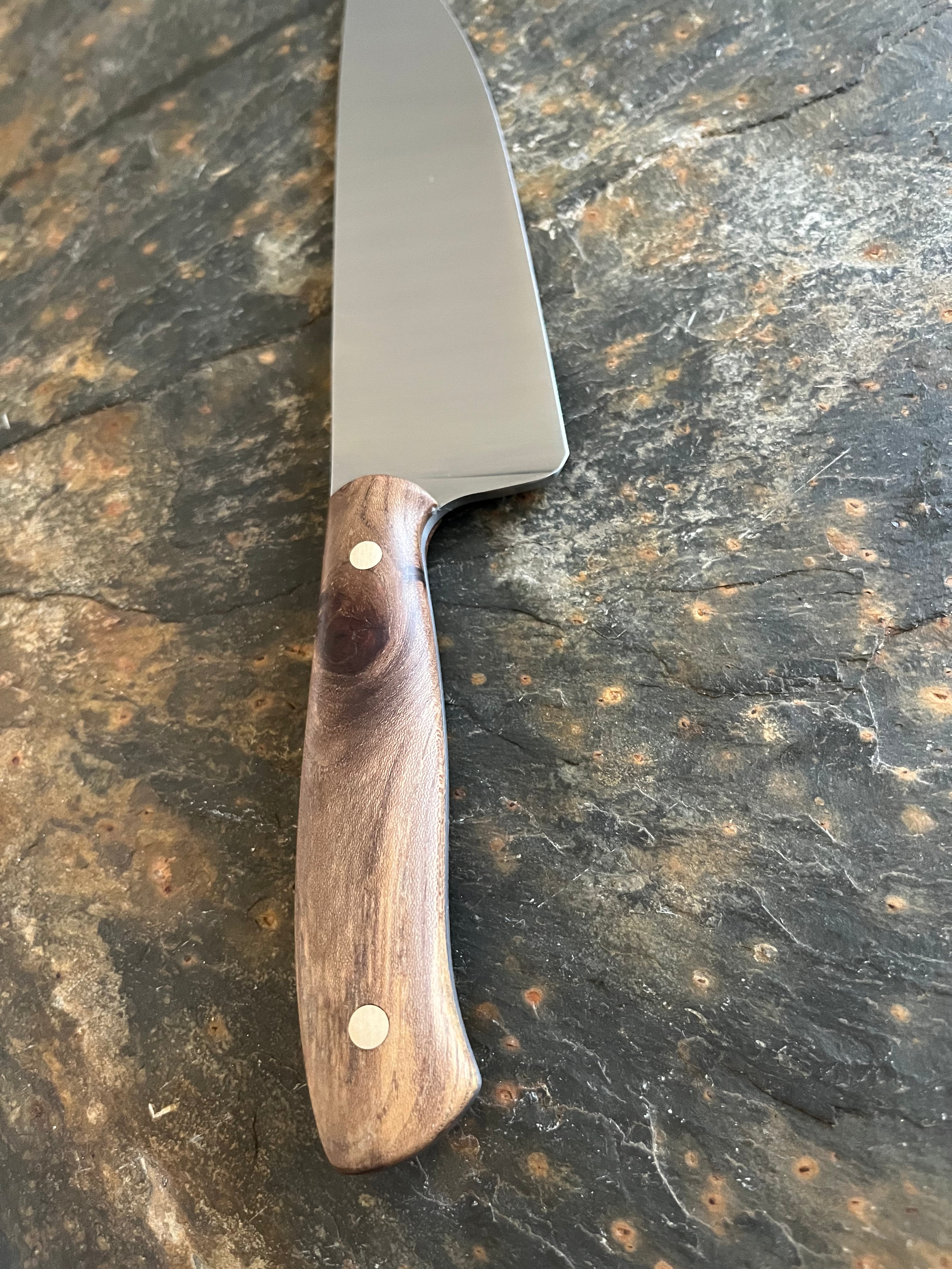 Western style chefs kitchen knife