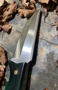Straight Back Hunting Knife - with sheath